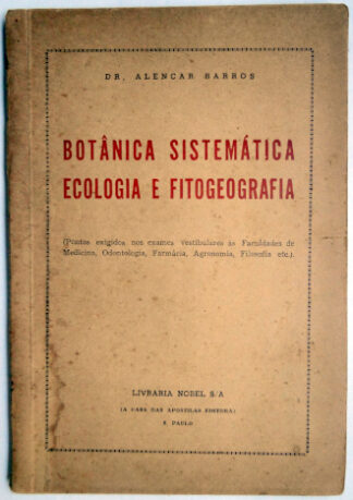 Botânica Sistemática Ecologia e Fitogeografia